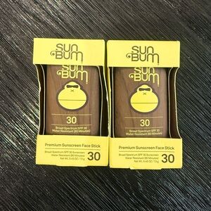 NEW - 2 Sun Bum Sunscreen Face Sticks